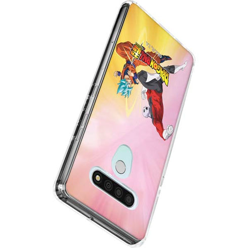 Dragon Ball Super Goku vs Jiren Fate of the Universe LG Stylo 6 Clear Case