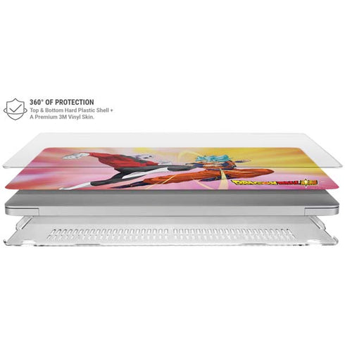 Dragon Ball Super Goku vs Jiren Fate of the Universe MacBook Air 15in (2023-2025) Case plus Skin