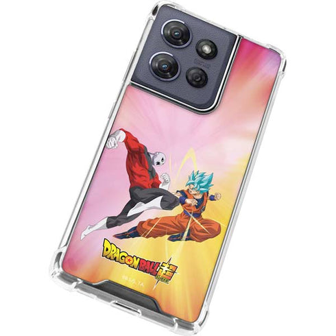 Dragon Ball Super Goku vs Jiren Fate of the Universe Moto G 5G (2025) Clear Case