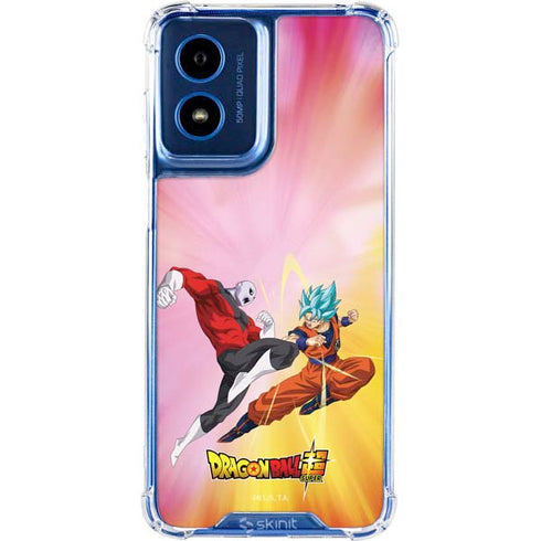 Dragon Ball Super Goku vs Jiren Fate of the Universe Moto G Play 4G (2024) Clear Case