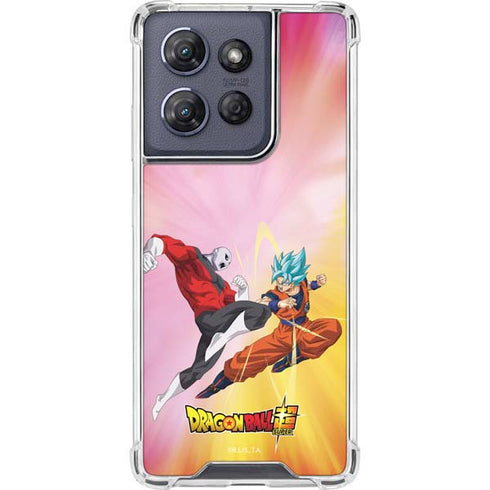 Dragon Ball Super Goku vs Jiren Fate of the Universe Moto G Power 5G (2025) Clear Case