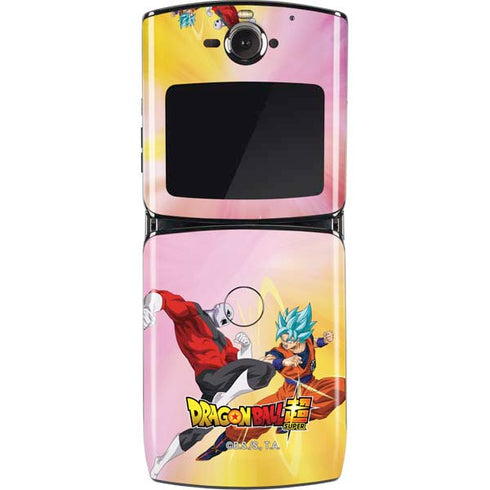 Dragon Ball Super Goku vs Jiren Fate of the Universe Motorola RAZR Skin