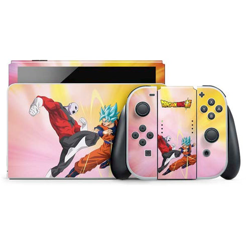 Dragon Ball Super Goku vs Jiren Fate of the Universe Nintendo Switch OLED (2021) Skin