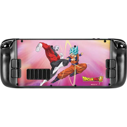 Dragon Ball Super Goku vs Jiren Fate of the Universe Steam Deck Handheld Gaming Computer OLED Skin