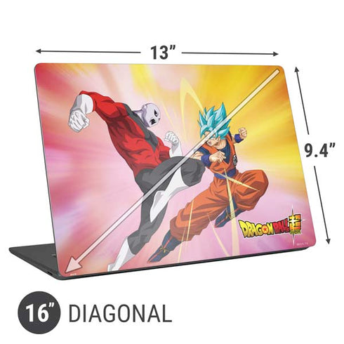 Dragon Ball Super Goku vs Jiren Fate of the Universe Universal Laptop 16in (13 x 9.4in) Skin