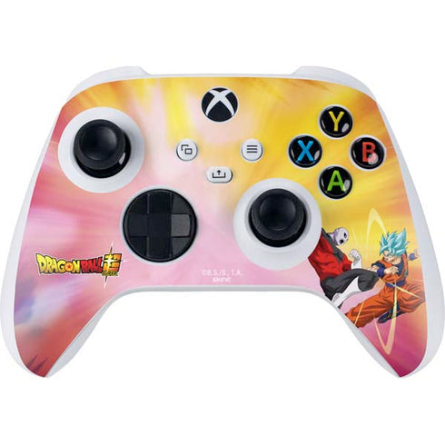 Dragon Ball Super Goku vs Jiren Fate of the Universe Xbox Series S Controller Skin