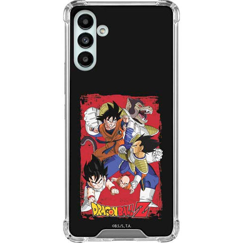 Dragon Ball Z Goku Vs Vegeta Galaxy A13 5G Clear Case