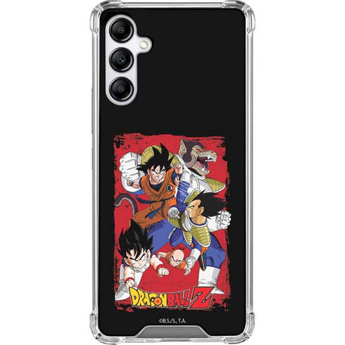 Dragon Ball Z Goku Vs Vegeta Galaxy A14 5G Clear Case