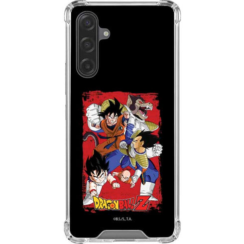 Dragon Ball Z Goku Vs Vegeta Galaxy A17 Clear Case