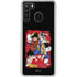 Dragon Ball Z Goku Vs Vegeta Galaxy A21 Clear Case