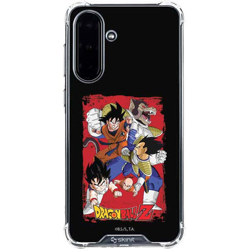 Dragon Ball Z Goku Vs Vegeta Galaxy A36 5G Clear Case