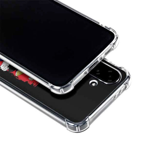 Dragon Ball Z Goku Vs Vegeta Galaxy A36 5G Clear Case
