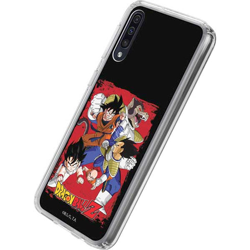 Dragon Ball Z Goku Vs Vegeta Galaxy A50 Clear Case