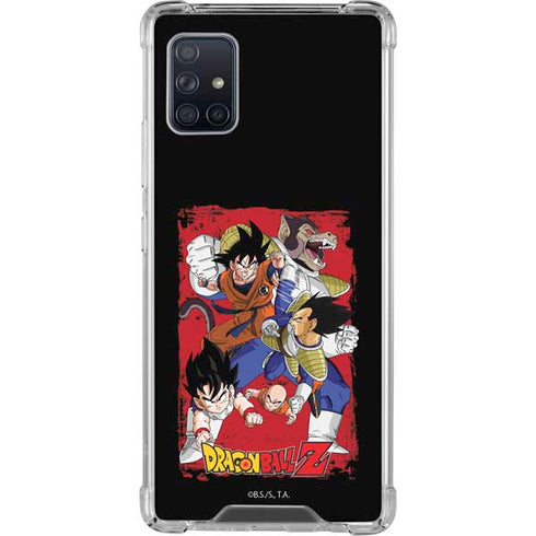 Dragon Ball Z Goku Vs Vegeta Galaxy A51 5G Clear Case
