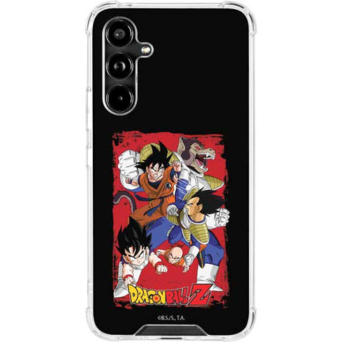 Dragon Ball Z Goku Vs Vegeta Galaxy A54 5G Clear Case
