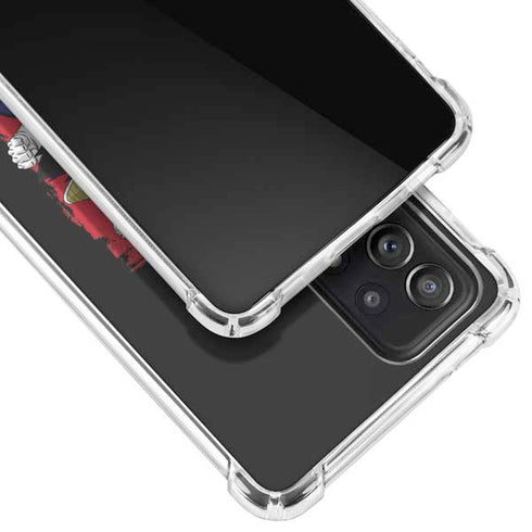 Dragon Ball Z Goku Vs Vegeta Galaxy A72 5G Clear Case