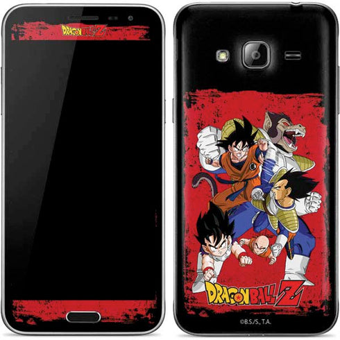 Dragon Ball Z Goku Vs Vegeta Galaxy J3 Skin