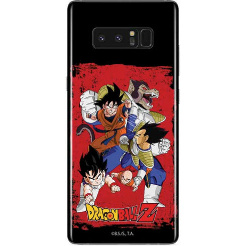 Dragon Ball Z Goku Vs Vegeta Galaxy Note 8 Skin