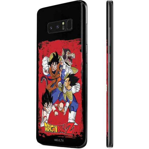 Dragon Ball Z Goku Vs Vegeta Galaxy Note 8 Skin