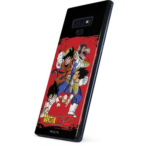 Dragon Ball Z Goku Vs Vegeta Galaxy Note 9 Skin
