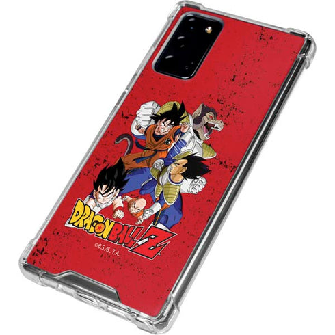 Dragon Ball Z Goku Vs Vegeta Galaxy Note20 5G Clear Case