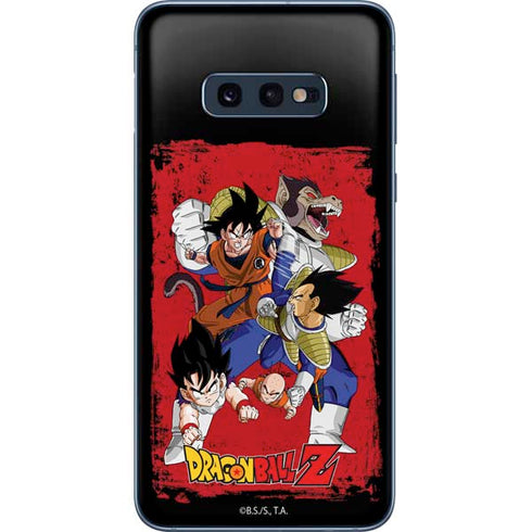 Dragon Ball Z Goku Vs Vegeta Galaxy S10e Skin