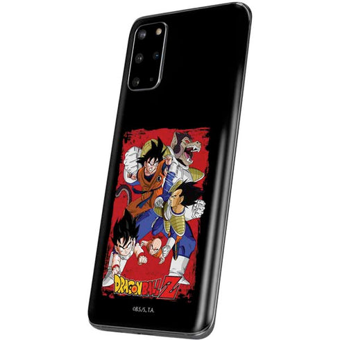 Dragon Ball Z Goku Vs Vegeta Galaxy S20 Plus Skin