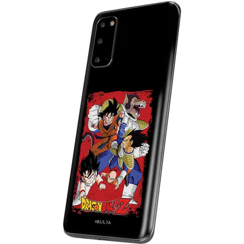 Dragon Ball Z Goku Vs Vegeta Galaxy S20 Skin