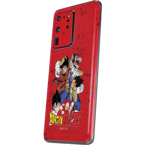 Dragon Ball Z Goku Vs Vegeta Galaxy S20 Ultra 5G Skin