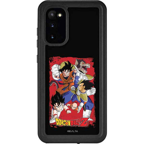 Dragon Ball Z Goku Vs Vegeta Galaxy S20 Waterproof Case