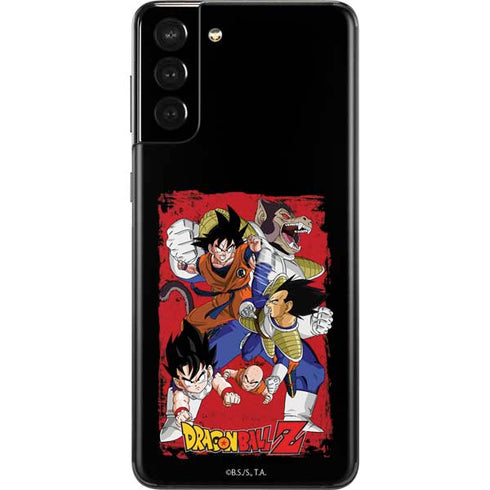 Dragon Ball Z Goku Vs Vegeta Galaxy S21 Plus 5G Skin