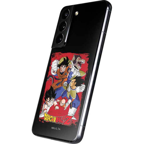Dragon Ball Z Goku Vs Vegeta Galaxy S22 Plus Skin