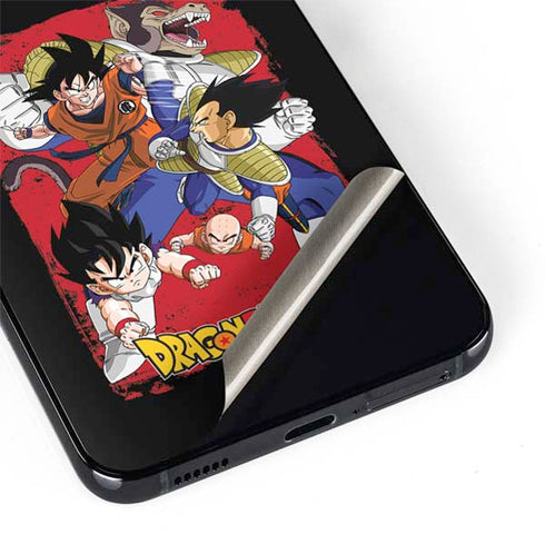 Dragon Ball Z Goku Vs Vegeta Galaxy S22 Plus Skin