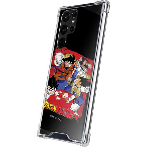 Dragon Ball Z Goku Vs Vegeta Galaxy S22 Ultra Clear Case