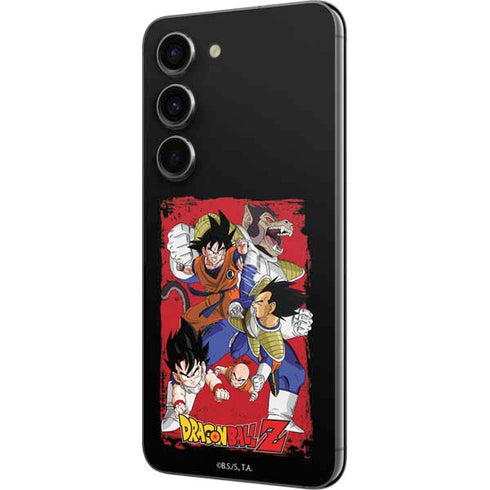 Dragon Ball Z Goku Vs Vegeta Galaxy S23 Skin