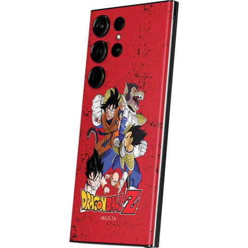 Dragon Ball Z Goku Vs Vegeta Galaxy S23 Ultra Skin