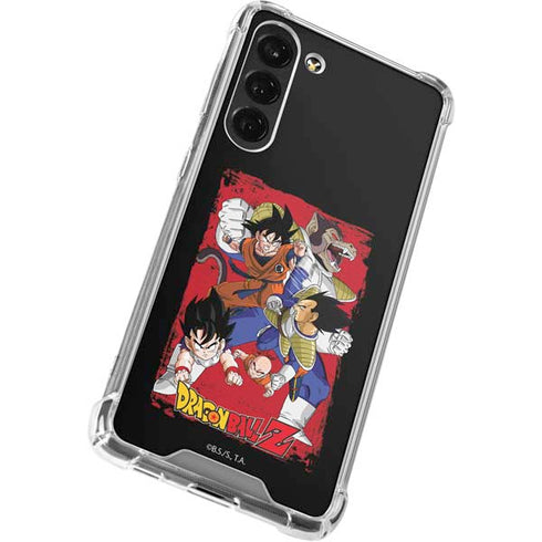 Dragon Ball Z Goku Vs Vegeta Galaxy S24 FE Clear Case