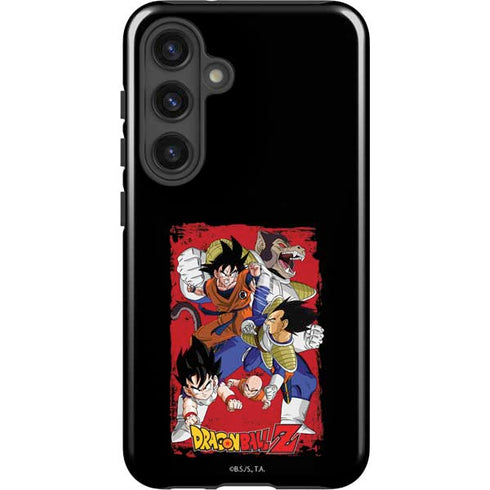 Dragon Ball Z Goku Vs Vegeta Galaxy S25 Impact Case