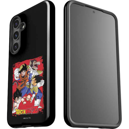 Dragon Ball Z Goku Vs Vegeta Galaxy S25 Impact Case