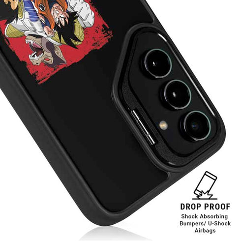 Dragon Ball Z Goku Vs Vegeta Galaxy S24 Plus Kickstand Case
