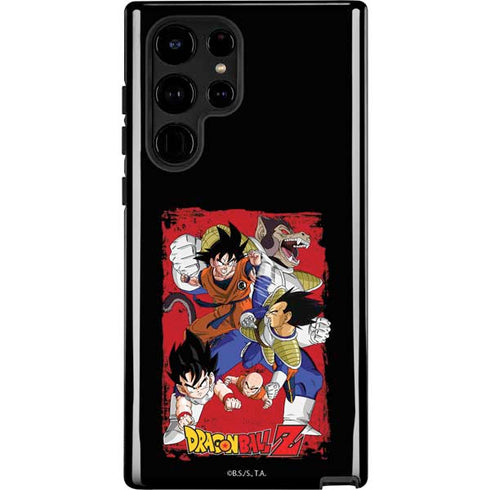 Dragon Ball Z Goku Vs Vegeta Galaxy S25 Ultra Impact Case