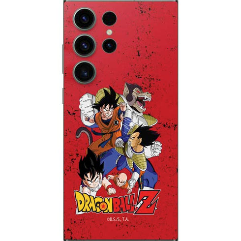 Dragon Ball Z Goku Vs Vegeta Galaxy S24 Ultra Skin