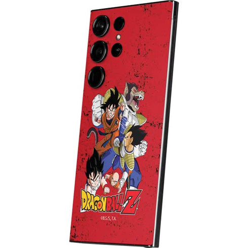 Dragon Ball Z Goku Vs Vegeta Galaxy S24 Ultra Skin