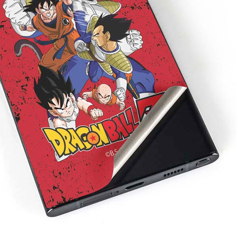 Dragon Ball Z Goku Vs Vegeta Galaxy S25 Ultra Skin