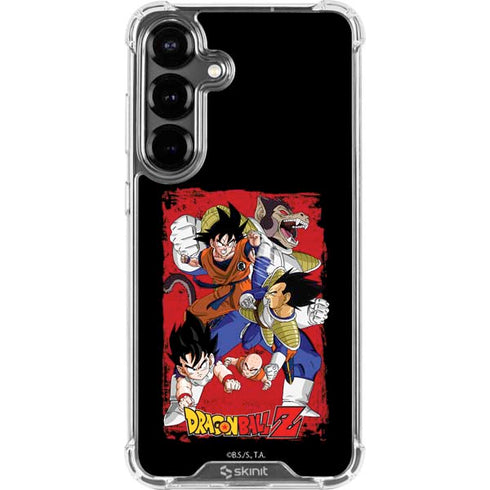 Dragon Ball Z Goku Vs Vegeta Galaxy S26 Clear Case