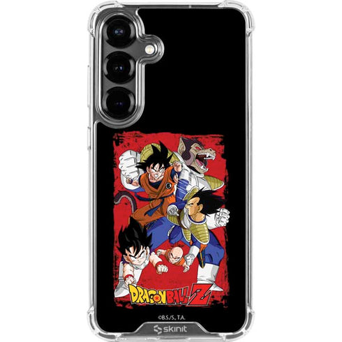 Dragon Ball Z Goku Vs Vegeta Galaxy S26 Plus Clear Case