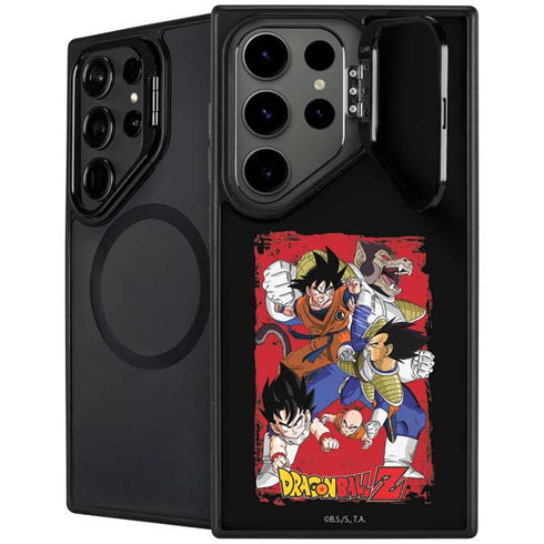 Dragon Ball Z Goku Vs Vegeta Galaxy S26 Ultra Kickstand Case