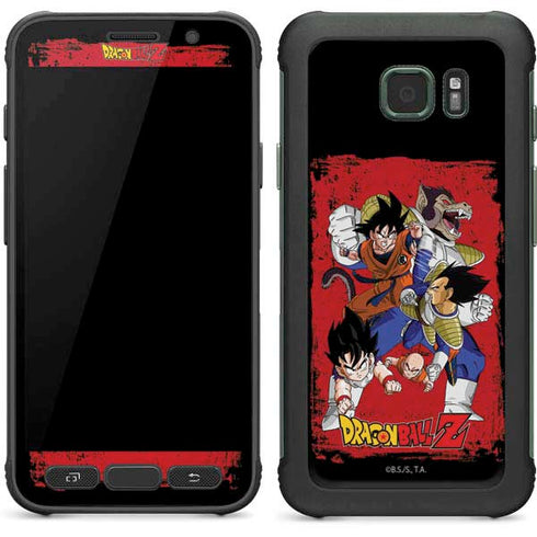 Dragon Ball Z Goku Vs Vegeta Galaxy S7 Active Skin