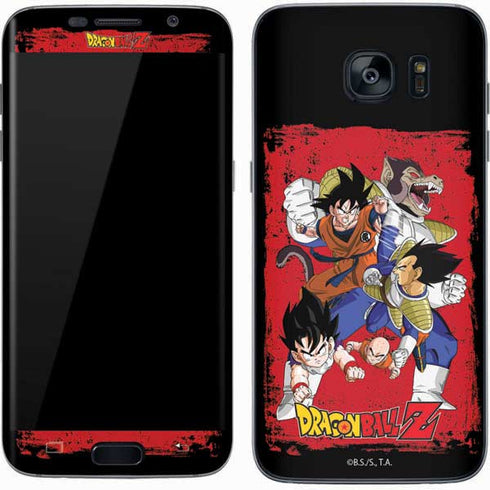 Dragon Ball Z Goku Vs Vegeta Galaxy S7 Skin