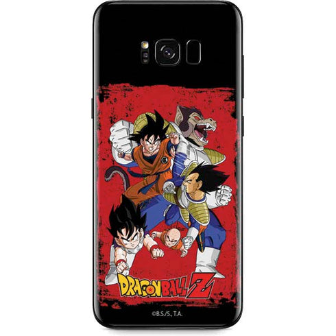 Dragon Ball Z Goku Vs Vegeta Galaxy S8 Plus Skin